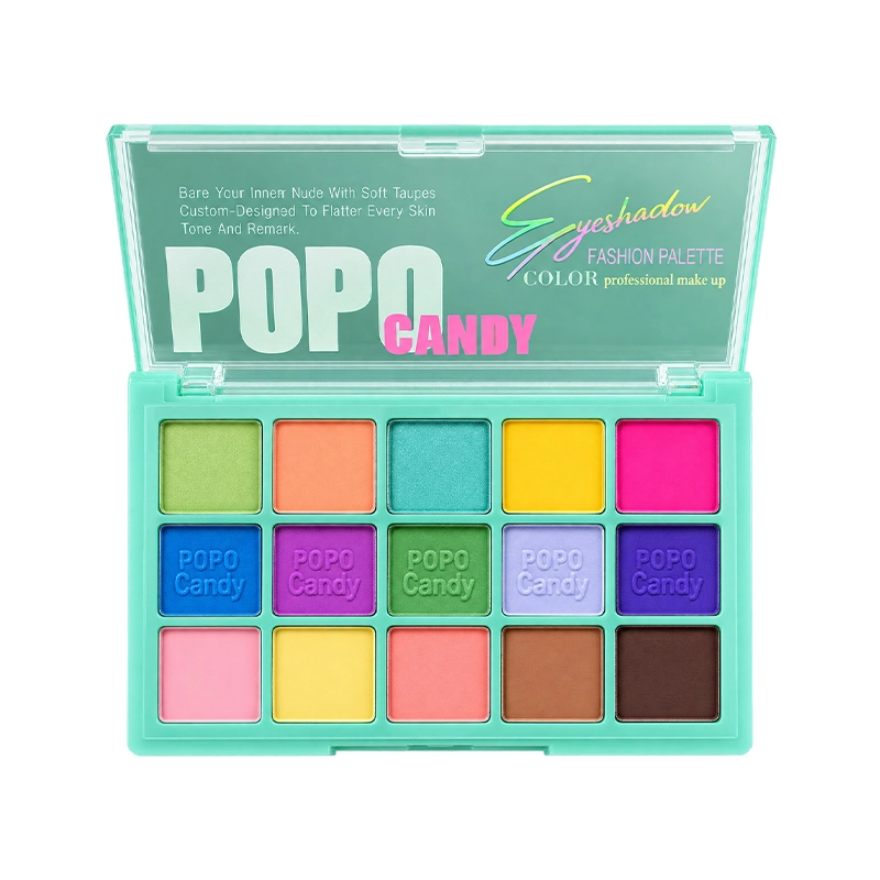 پالت سایه چشم 15 رنگ پوپو کندی مدل 15 Color Eyeshadow Palette